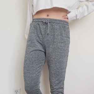 grey sweatpants